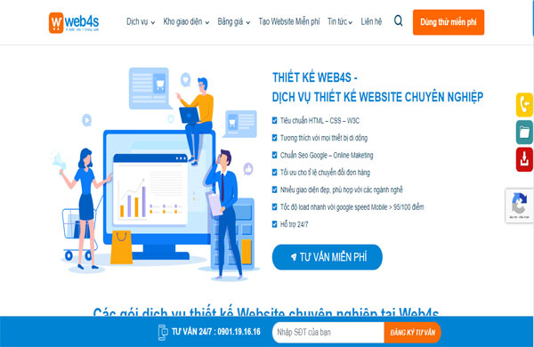 dạng website kết hợp